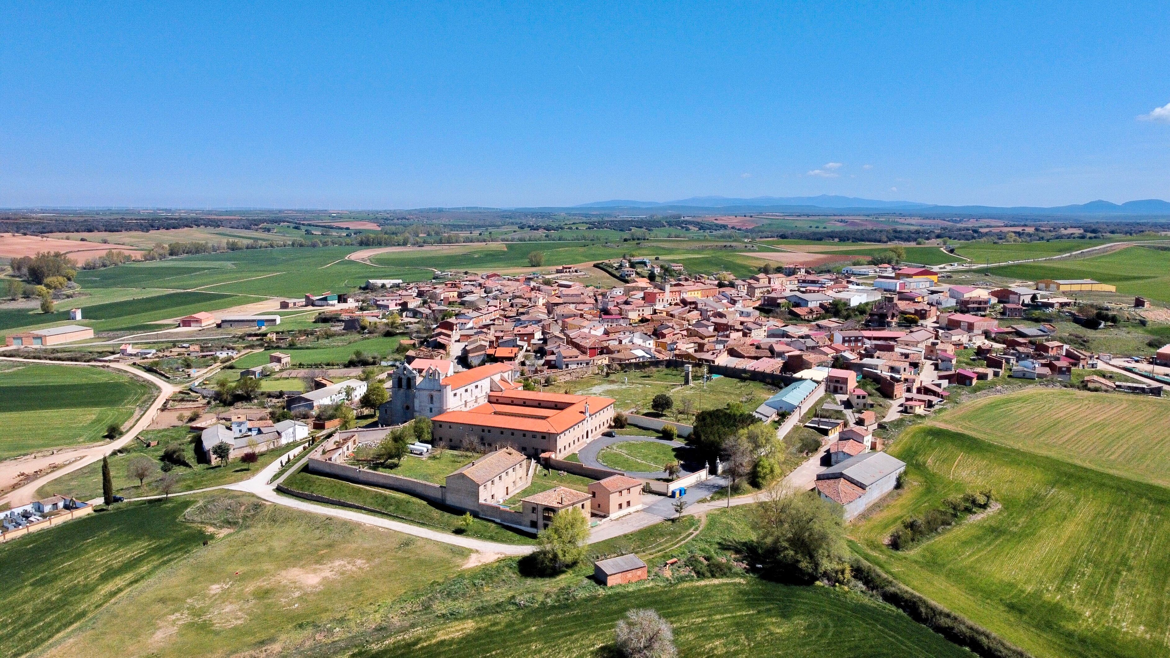Vista exterior de Residencial en venda en Villamayor de los Montes