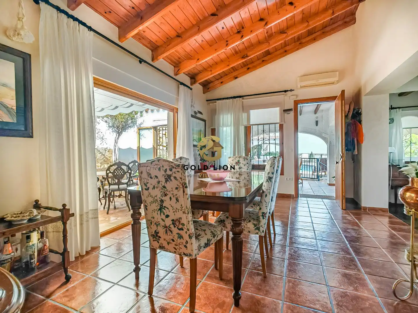 Dining room of Houses for sale in Dénia  with Air Conditioner, Heating and Private garden