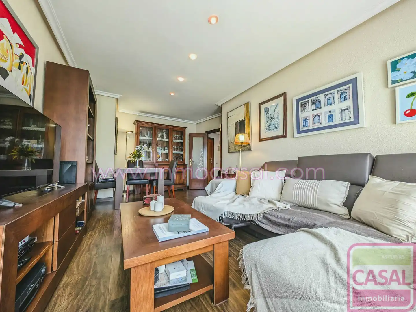 Wohnzimmer von Wohnung zum Verkauf in Oviedo  mit Heizung, Abstellraum und Möbliert