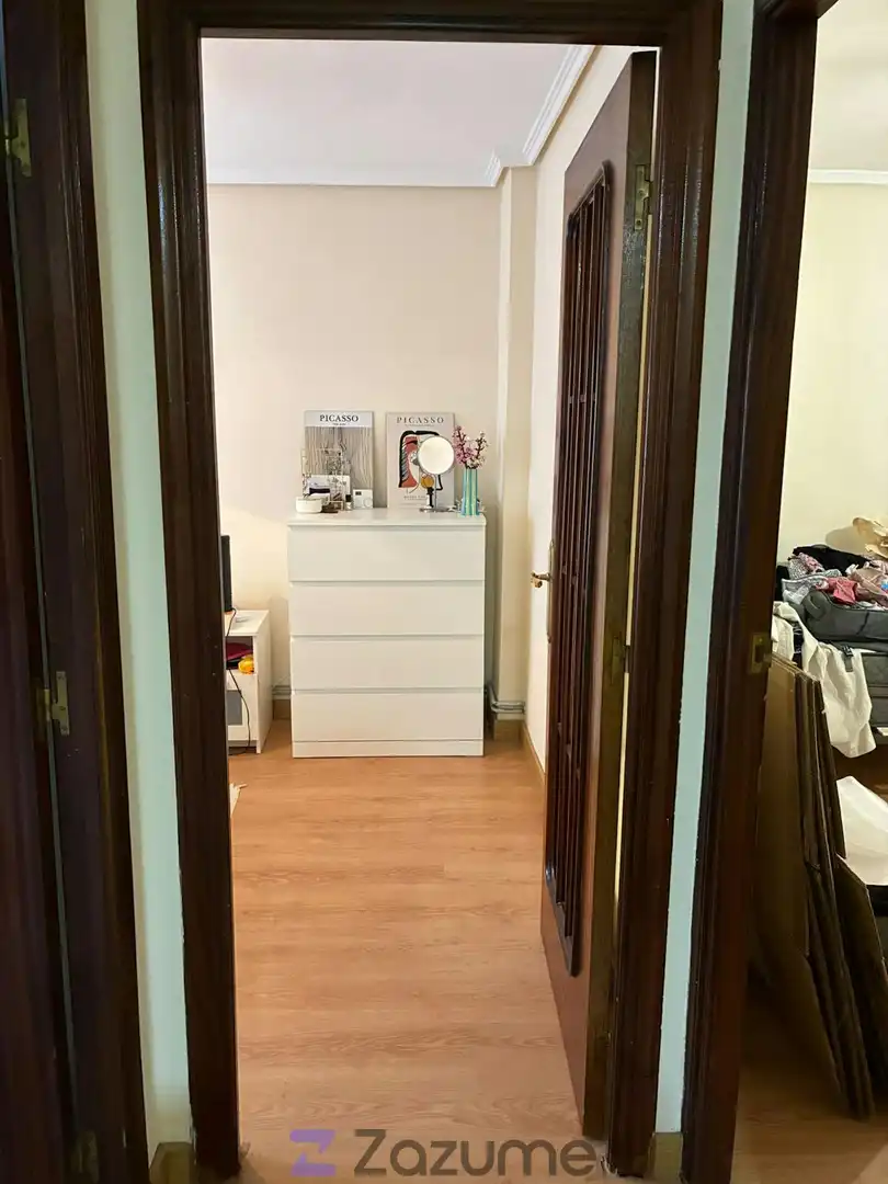 Bedroom of Flat for rent in Valladolid  with Heating, Parquet flooring and Furnished