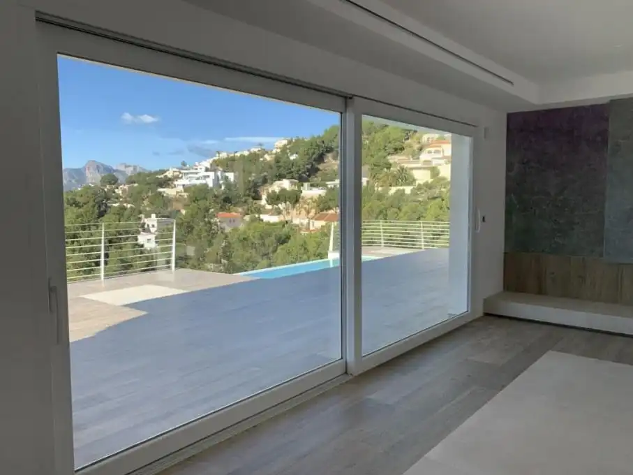 Vista exterior de Casa o chalet en venta en Altea con Aire acondicionado, Jardín privado y Terraza