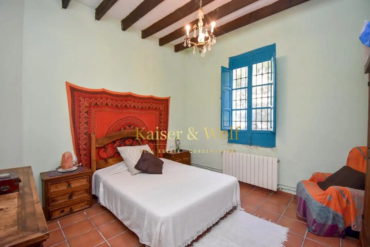 Schlafzimmer von Country house zum Verkauf in Elche / Elx mit Klimaanlage, Privatgarten und Terrasse