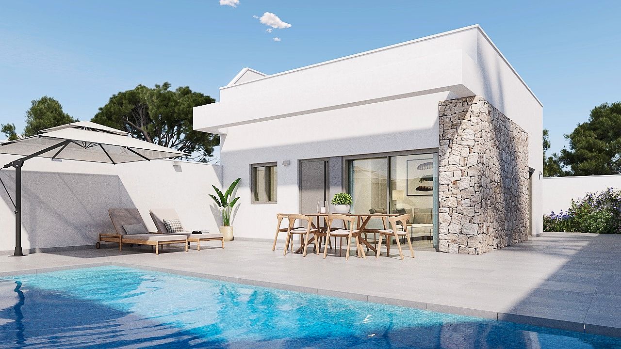 Vista exterior de Casa o xalet en venda en  Murcia Capital amb Aire condicionat, Jardí privat i Terrassa