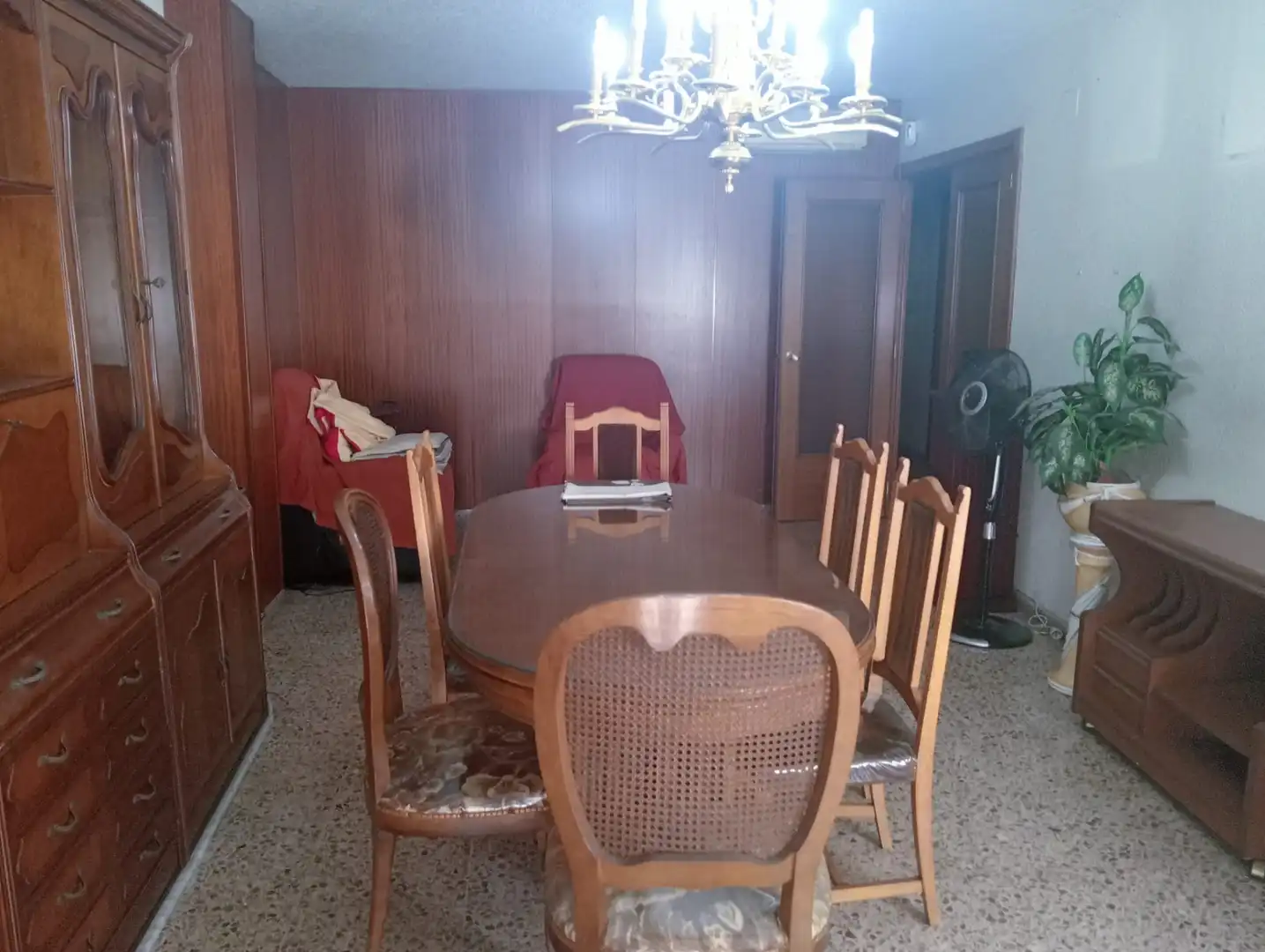 Comedor de Piso de alquiler en Valencia con Amueblado y Balcón