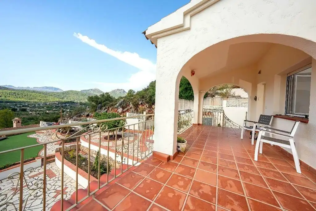 Terraza de Casa o chalet en venta en Xaló con Aire acondicionado, Jardín privado y Terraza