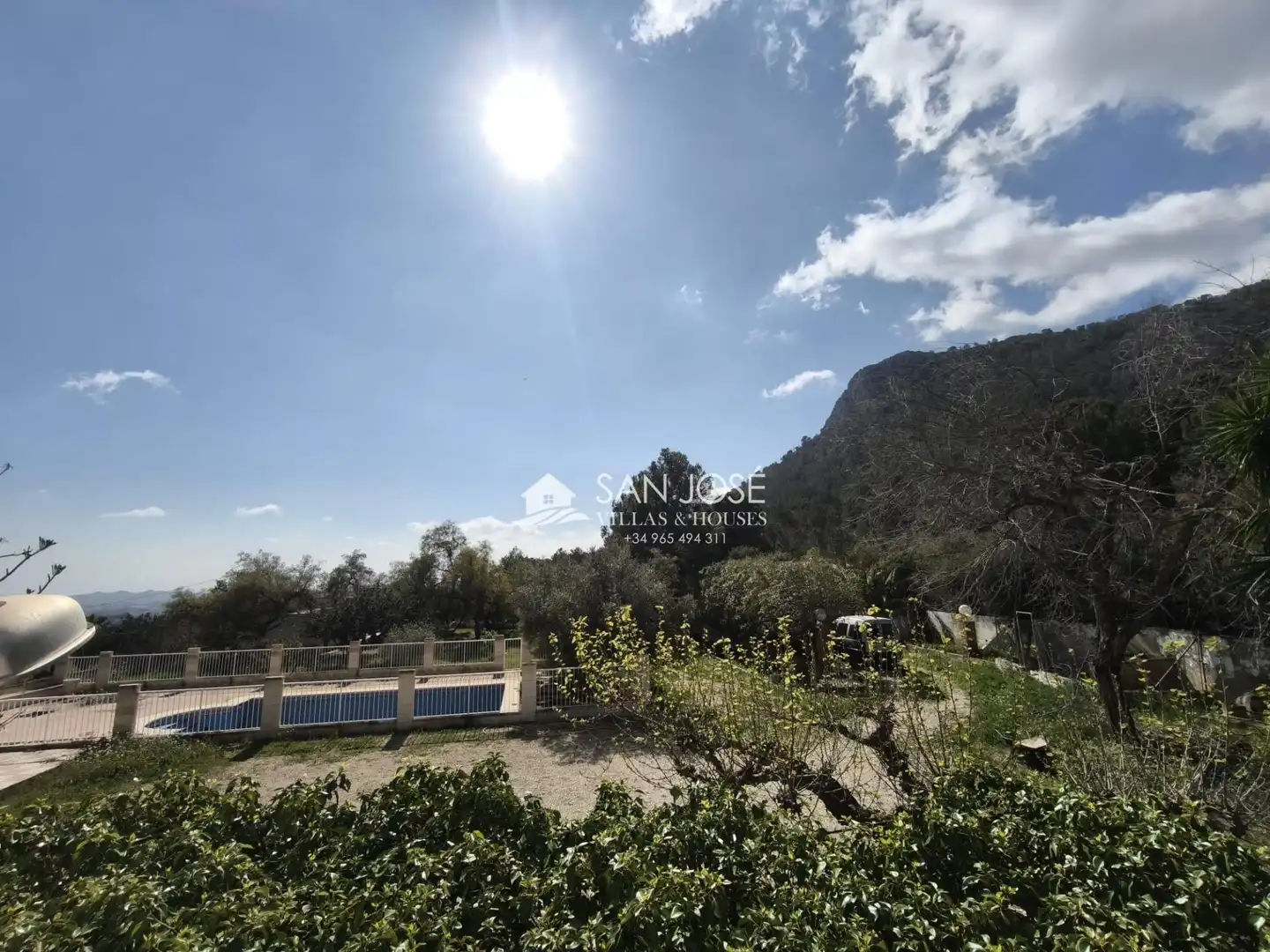 Jardín de Casa o chalet en venta en Aspe con Terraza, Trastero y Piscina