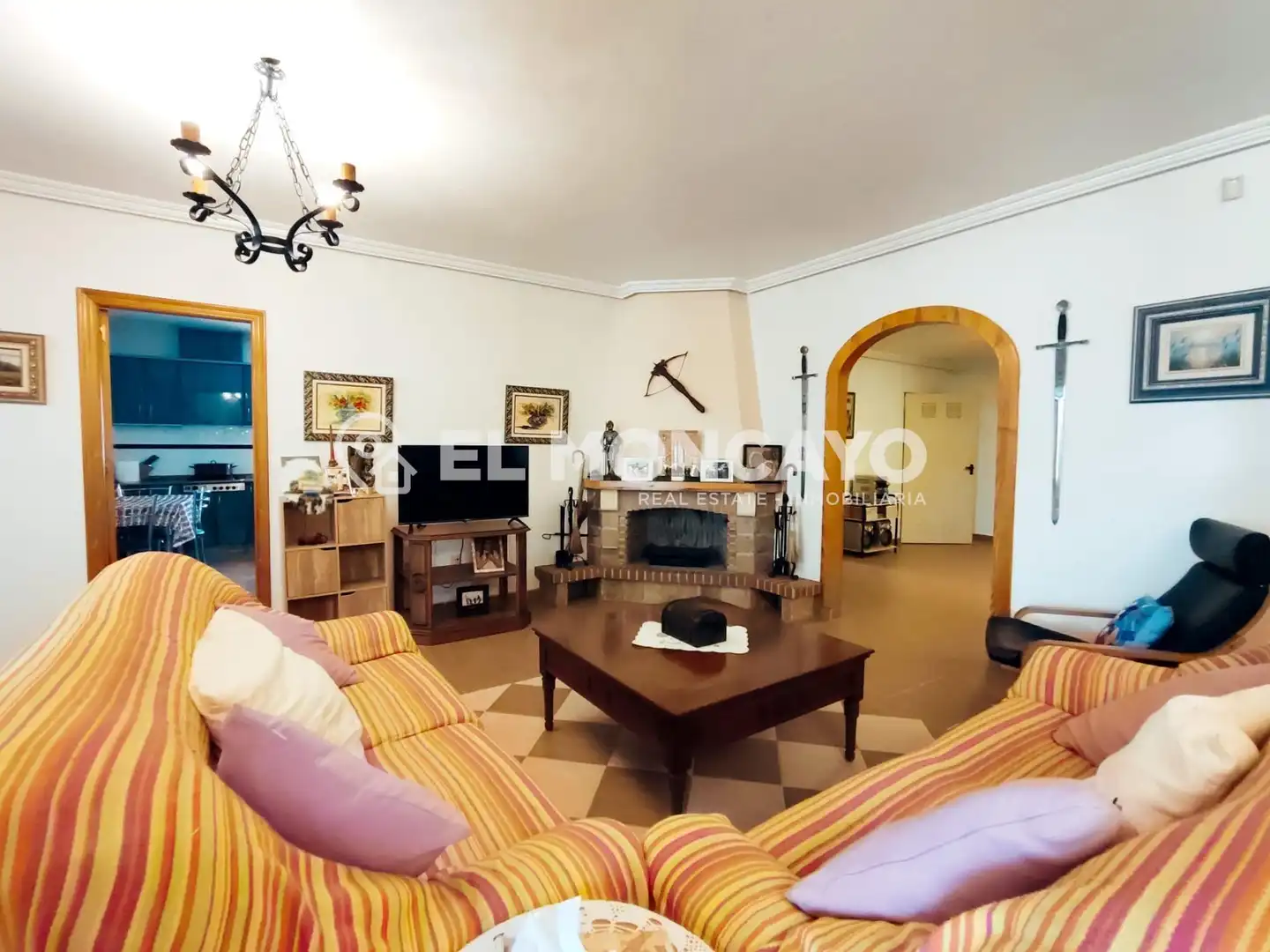 Sala de estar de Casa o chalet en venta en Rojales con Aire acondicionado, Calefacción y Jardín privado