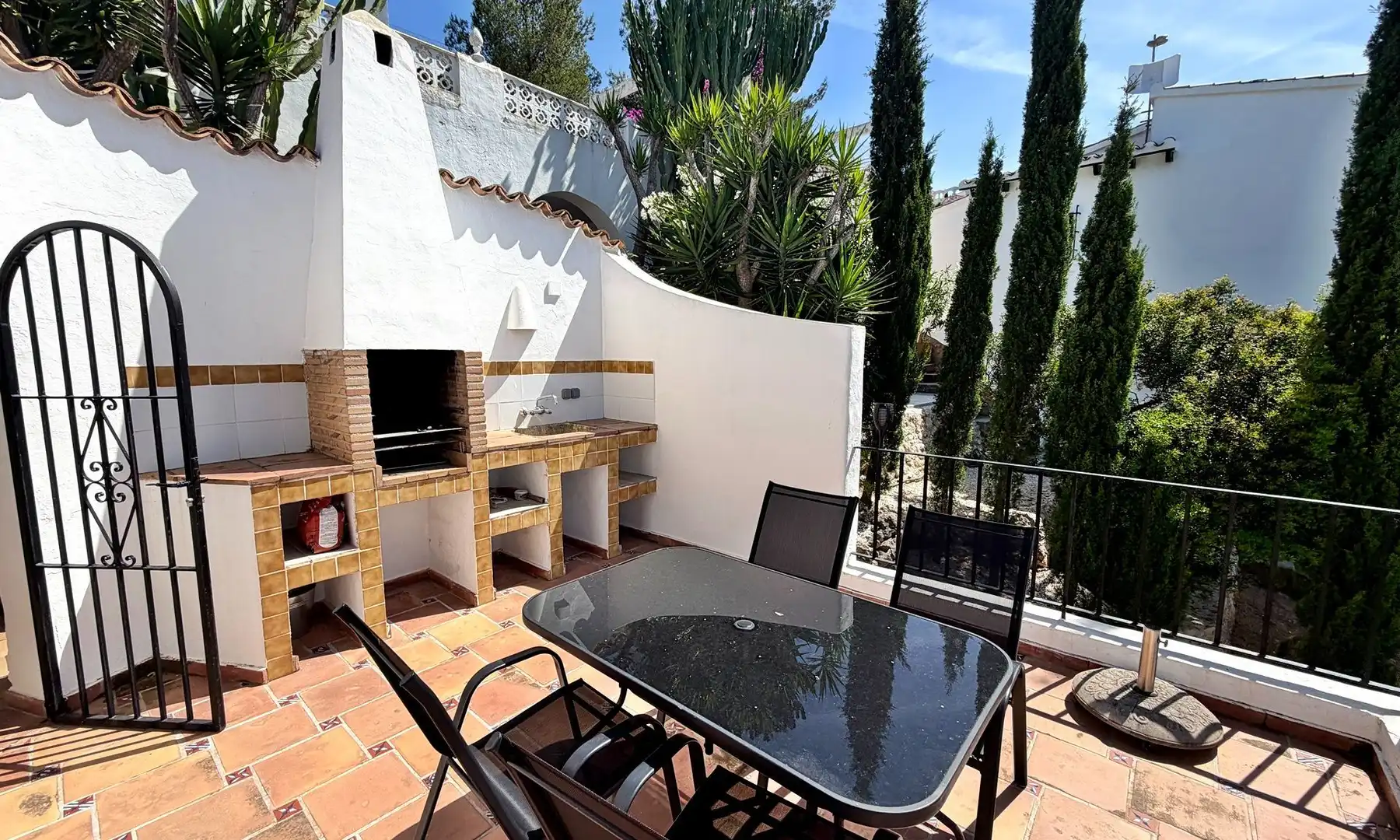 Terraza de Casa o chalet en venta en Dénia con Aire acondicionado, Calefacción y Jardín privado