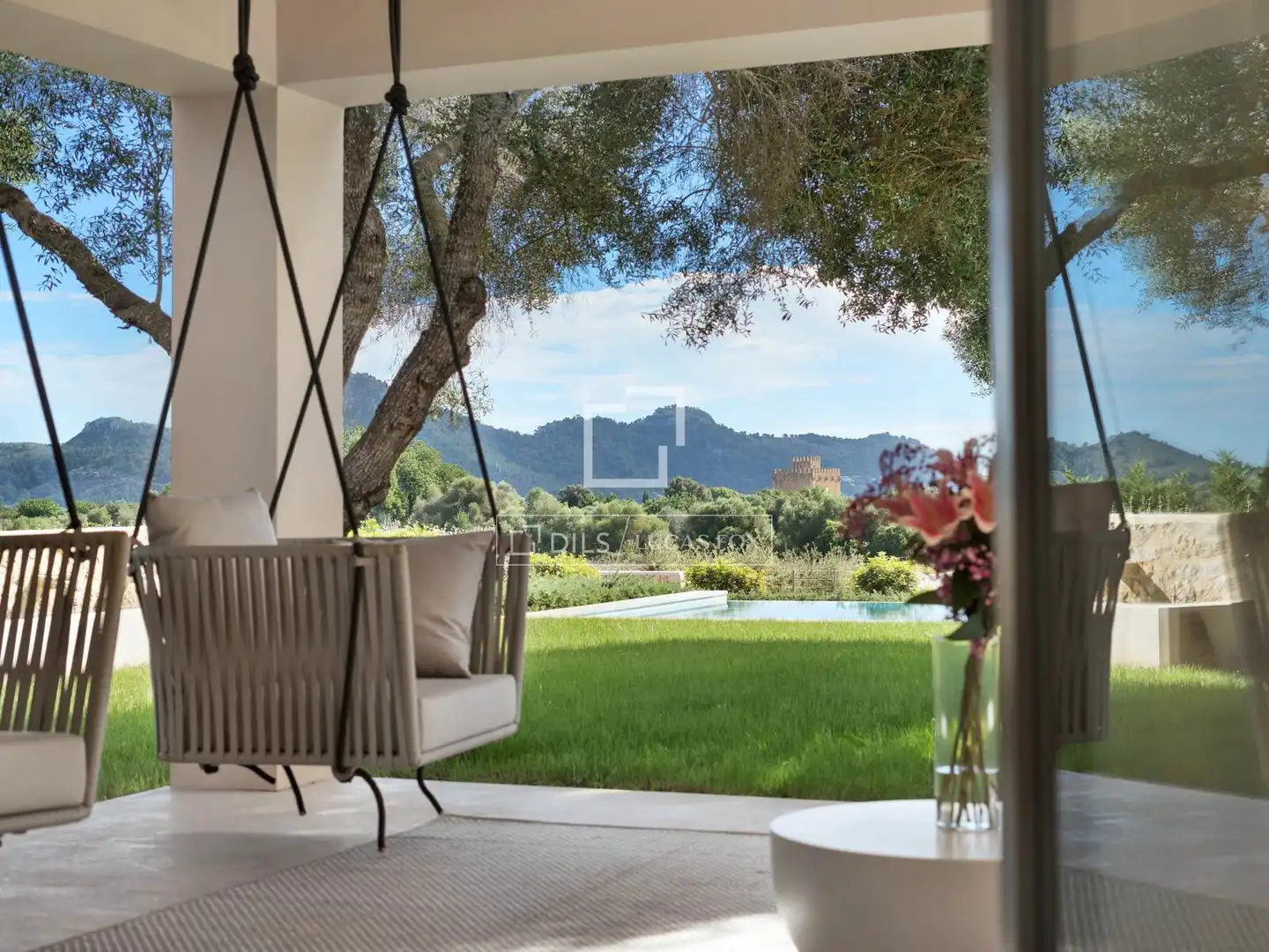 Terraza de Finca rústica en venta en Capdepera con Aire acondicionado, Calefacción y Jardín privado