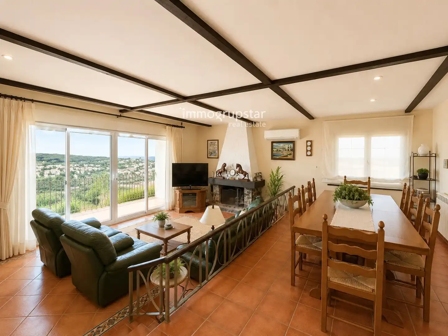 Sala d'estar de Casa o xalet en venda en Calonge i Sant Antoni amb Aire condicionat, Calefacció i Traster