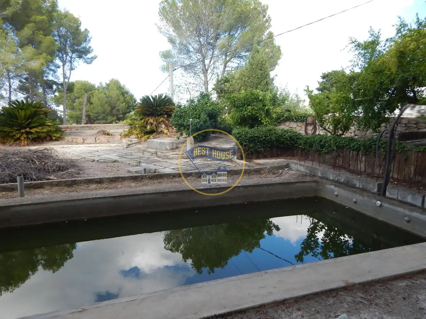Piscina de Casa o xalet en venda en Albaida amb Terrassa i Piscina