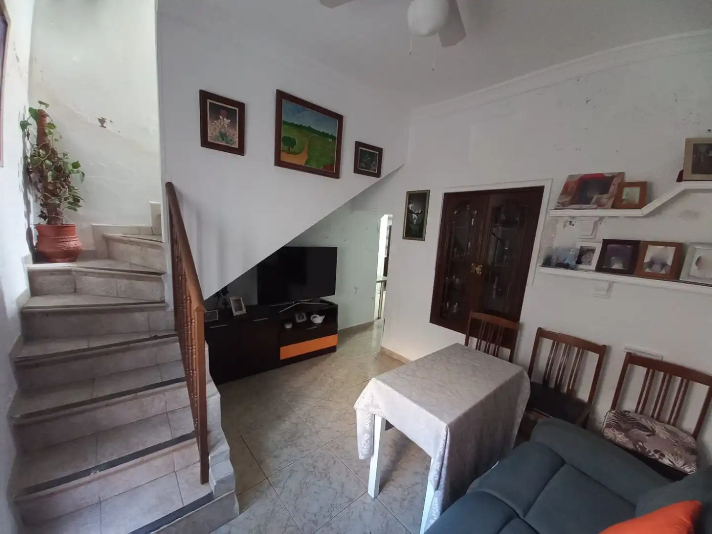 Wohnzimmer von Einfamilien-Reihenhaus zum Verkauf in Vélez-Málaga mit Terrasse und Abstellraum