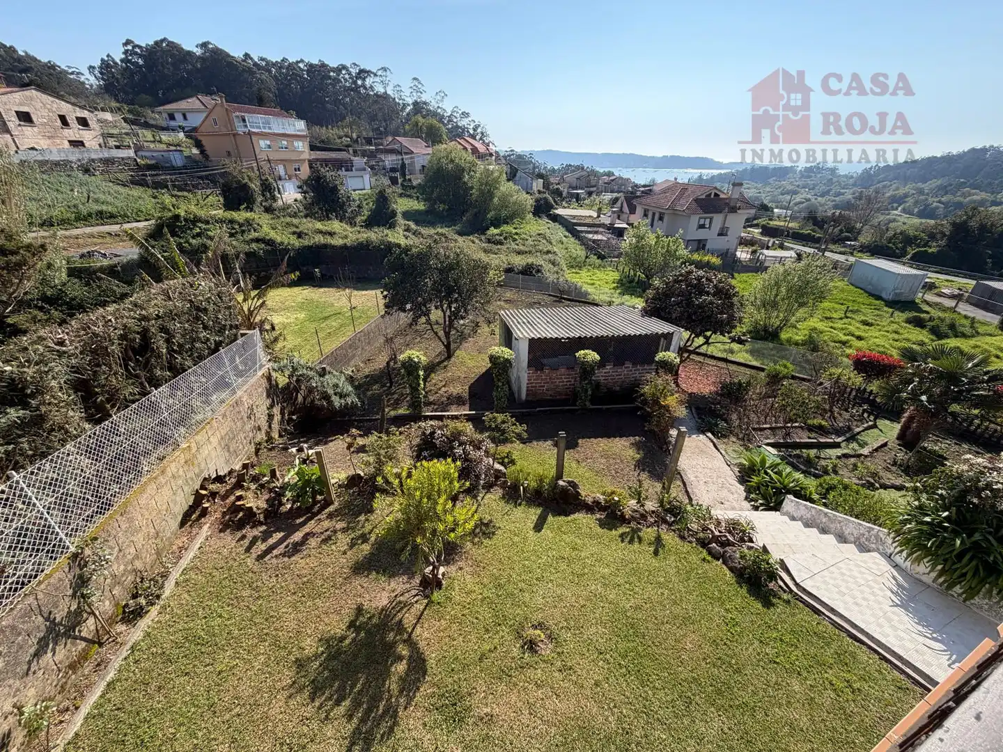 Vista exterior de Casa o chalet en venta en Bueu con Calefacción, Parquet y Terraza
