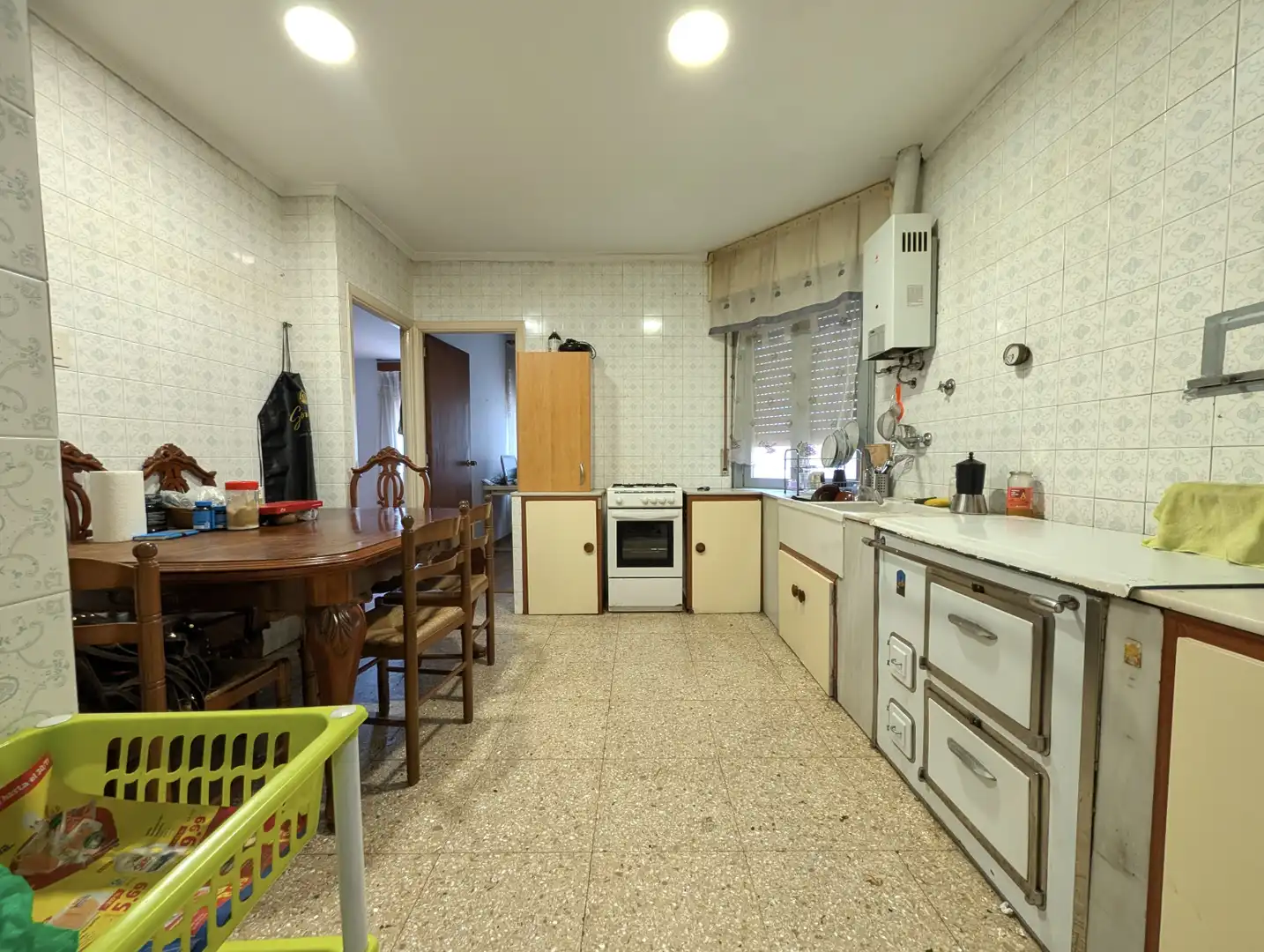 Kitchen of Flat for sale in San Martín del Rey Aurelio  with Heating, Terrace and Storage room