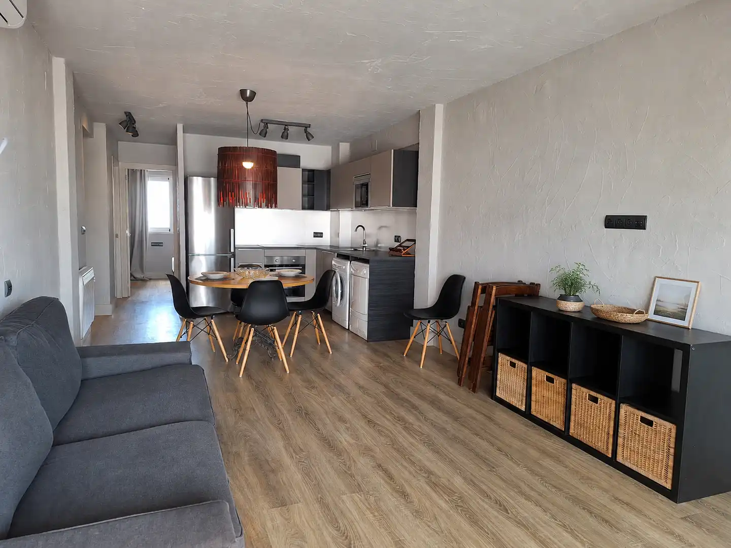 Cocina de Apartamento de alquiler en Palamós con Aire acondicionado, Terraza y Amueblado