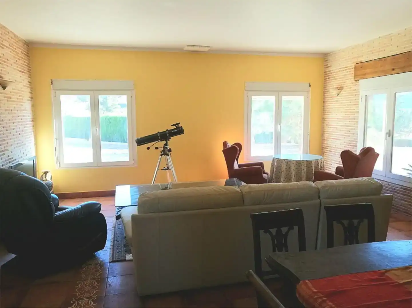 Sala de estar de Piso en venta en Cehegín con Jardín privado, Trastero y Amueblado