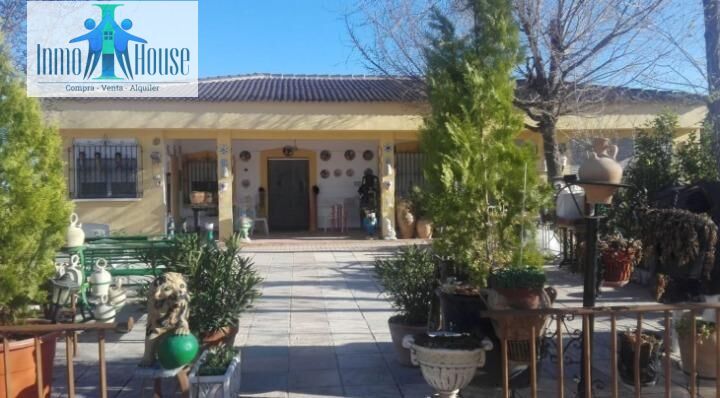 Exterior view of Country house for sale in  Albacete Capital  with Heating, Private garden and Terrace