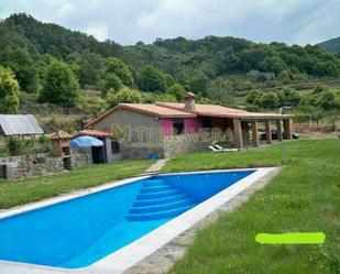 Swimming pool of Country house for sale in Guijo de Santa Bárbara  with Private garden, Terrace and Storage room