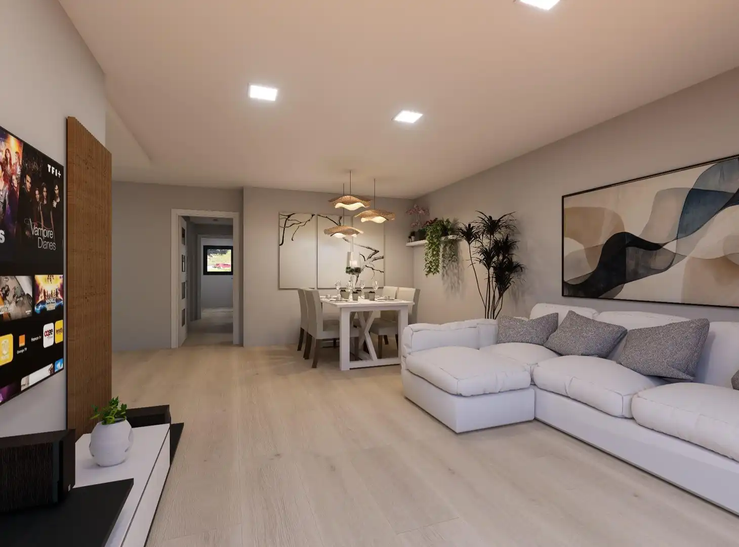 Sala de estar de Planta baja en venta en Palafolls con Terraza