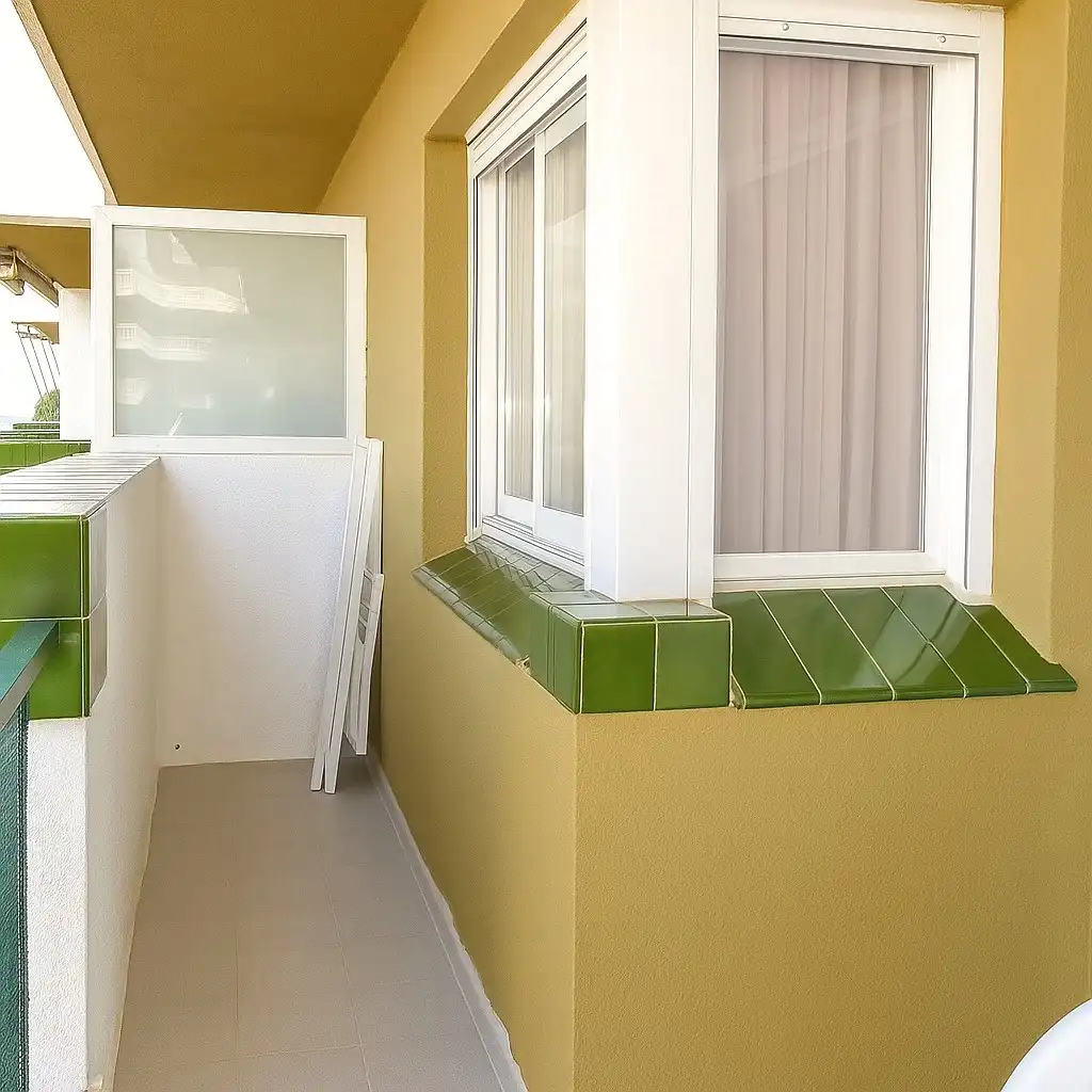 Terrasse von Wohnungen zur Miete in Peñíscola / Peníscola mit Terrasse, Möbliert und Ofen