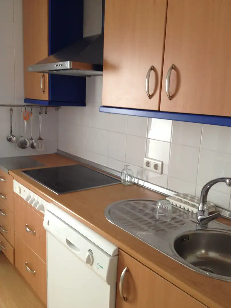 Cocina de Piso de alquiler en Sevilla con Aire acondicionado, Amueblado y Lavadora
