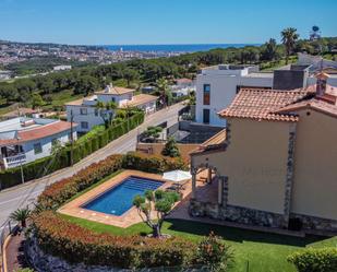 Vista exterior de Casa o xalet en venda en Lloret de Mar amb Terrassa, Piscina i Balcó