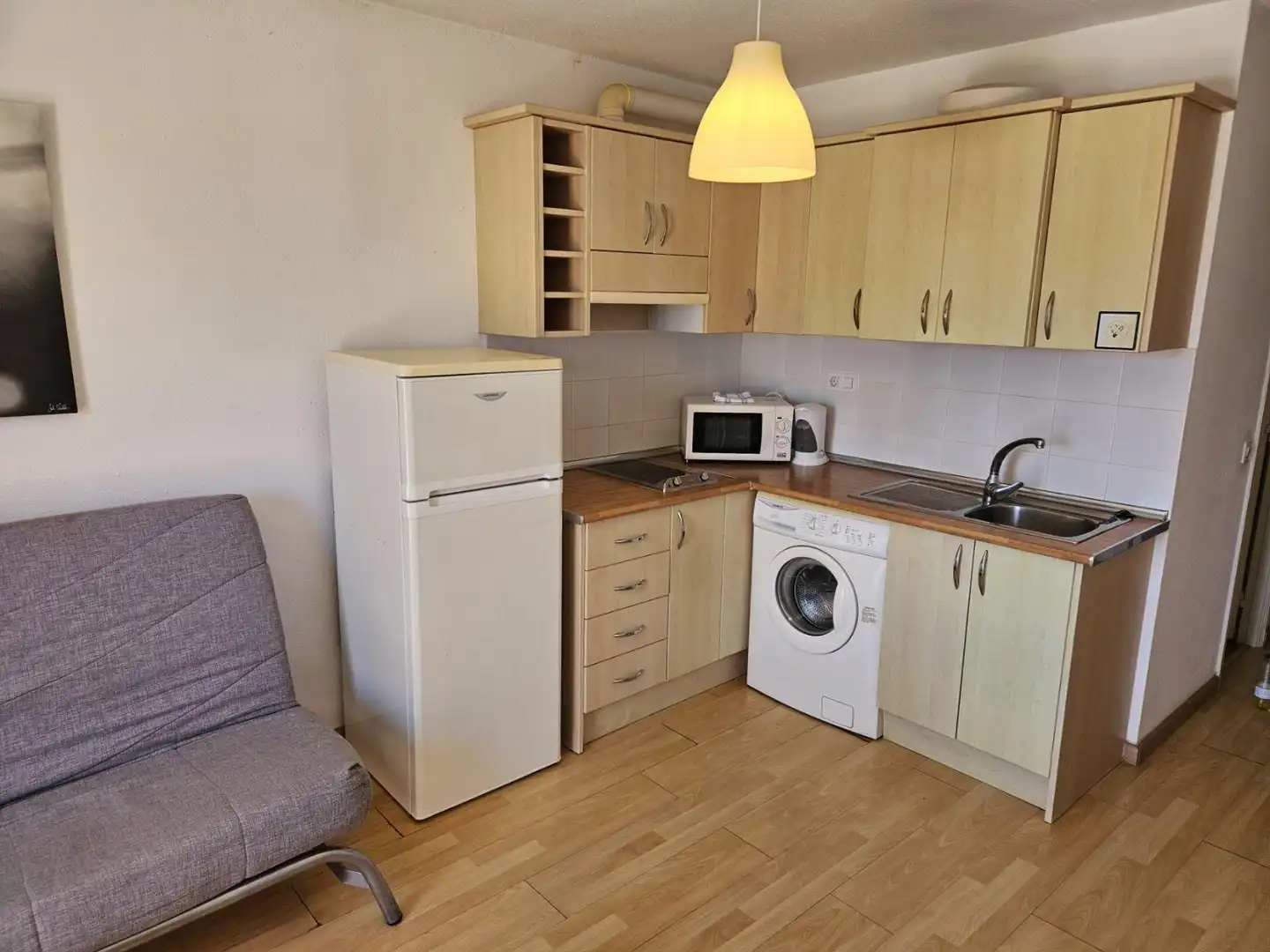 Kitchen of Apartments for sale in Pájara  with Private garden, Terrace and Community pool