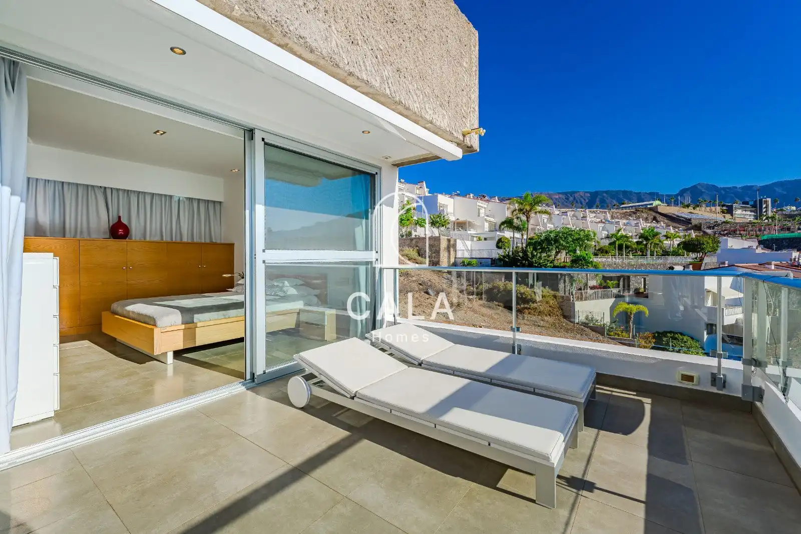 Terrasse von Maisonette zum Verkauf in Adeje mit Klimaanlage, Terrasse und Abstellraum