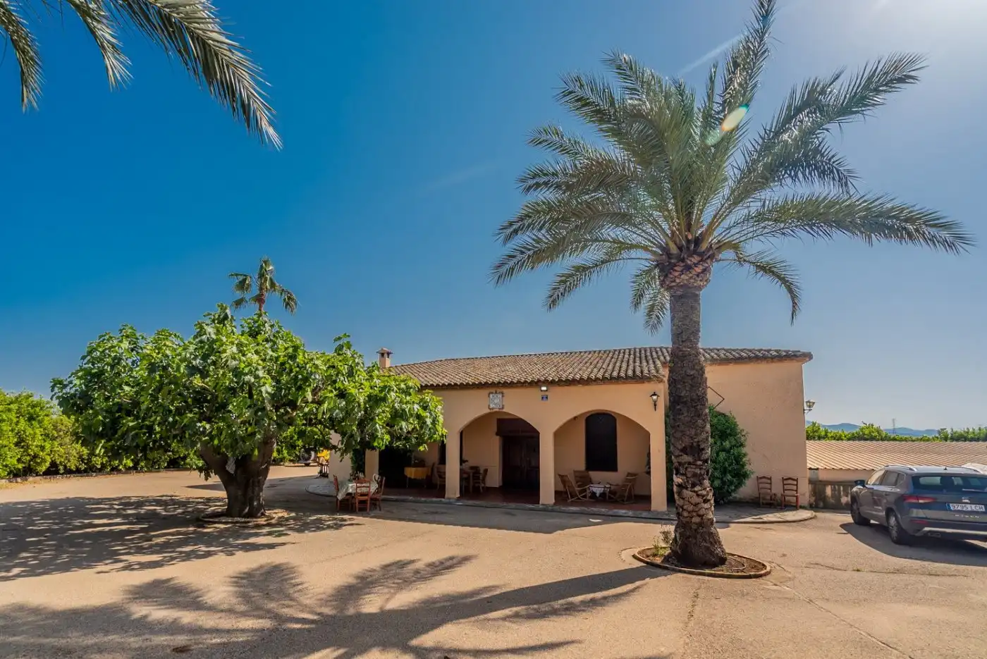 Vista exterior de Finca rústica en venda en L'Énova amb Terrassa, Traster i Alarma