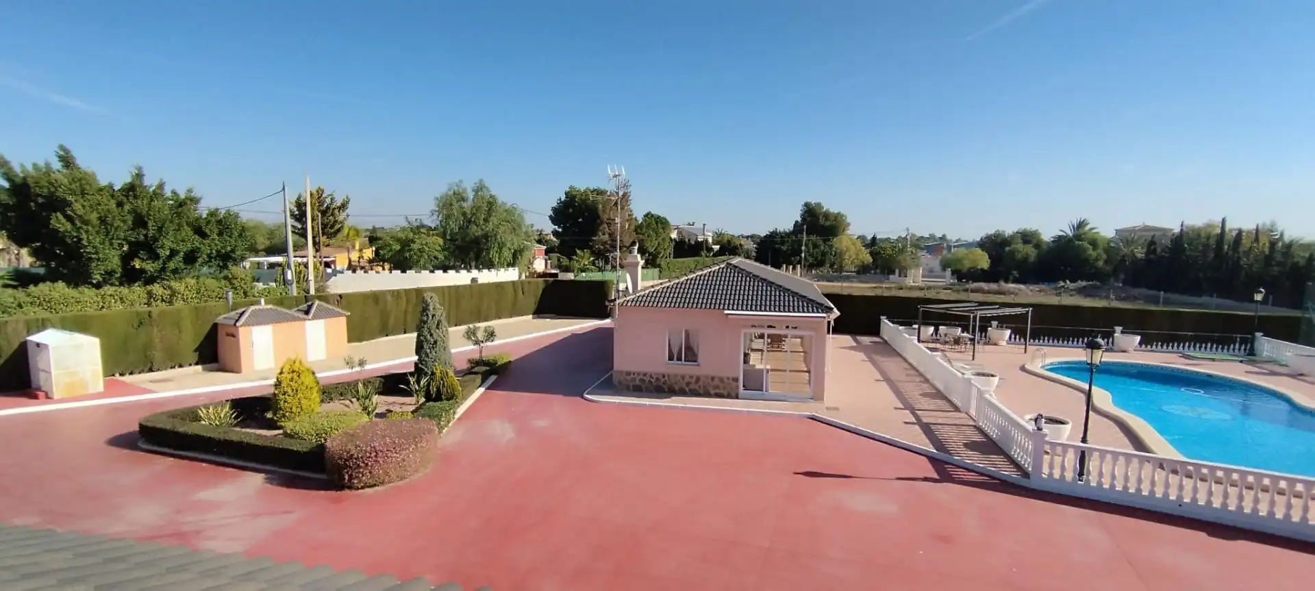 Exterior view of Houses for sale in Elche / Elx  with Air Conditioner, Private garden and Terrace