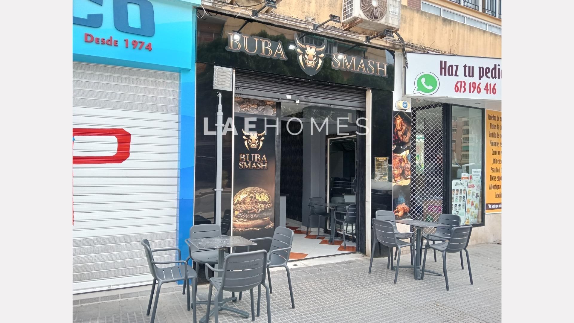 Vista exterior de Local de lloguer en Málaga Capital