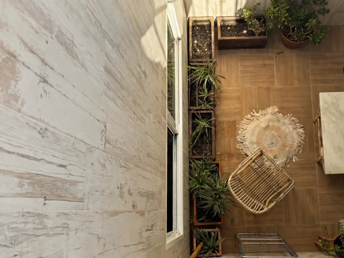 Balcony of Houses for sale in Sabadell  with Air Conditioner, Terrace and Balcony