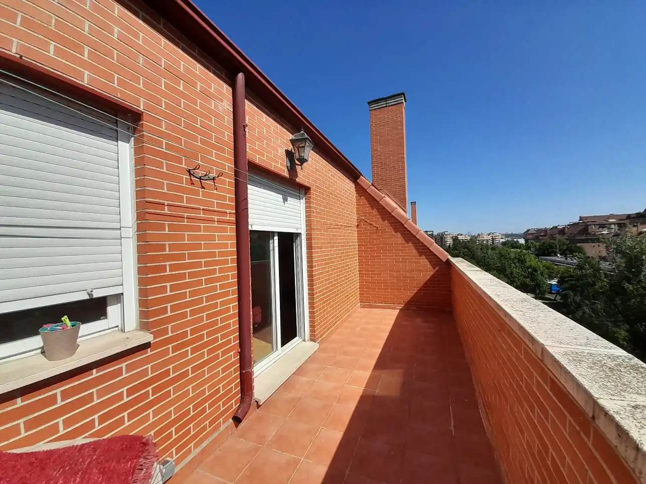 Terrace of Flat for rent in Madrid  with Air Conditioner, Heating and Parquet flooring