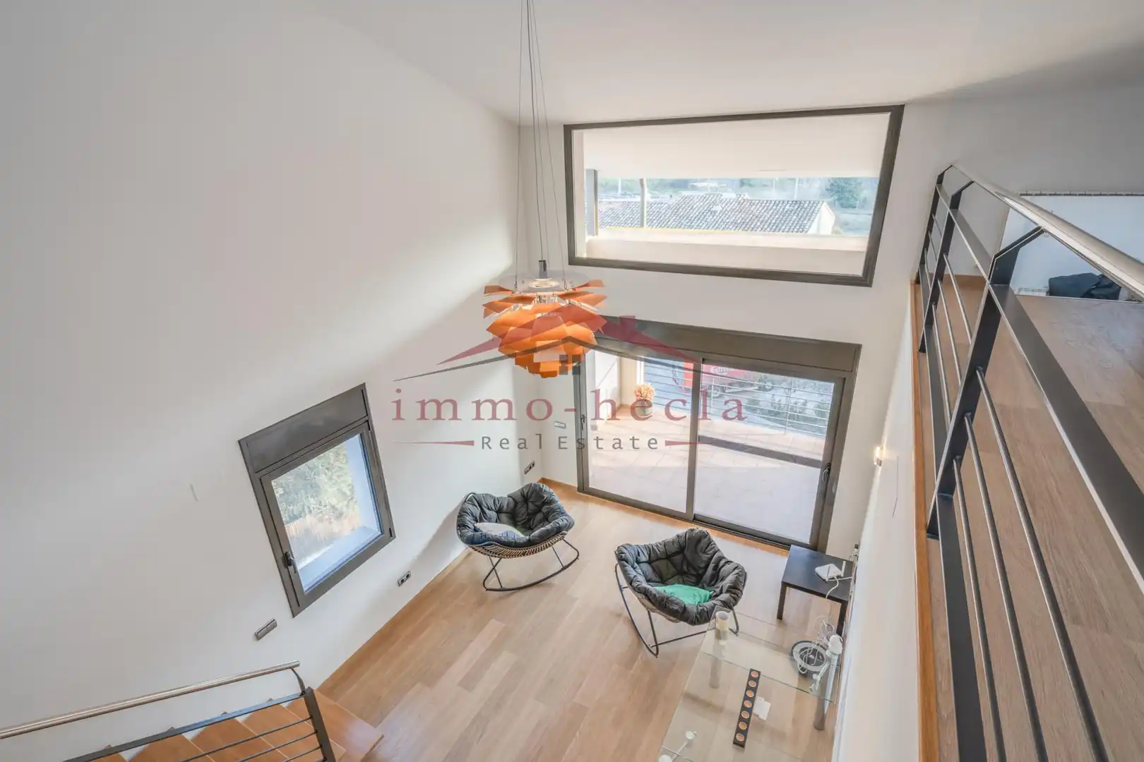 Sala de estar de Dúplex en venta en Castellolí con Calefacción, Terraza y Horno
