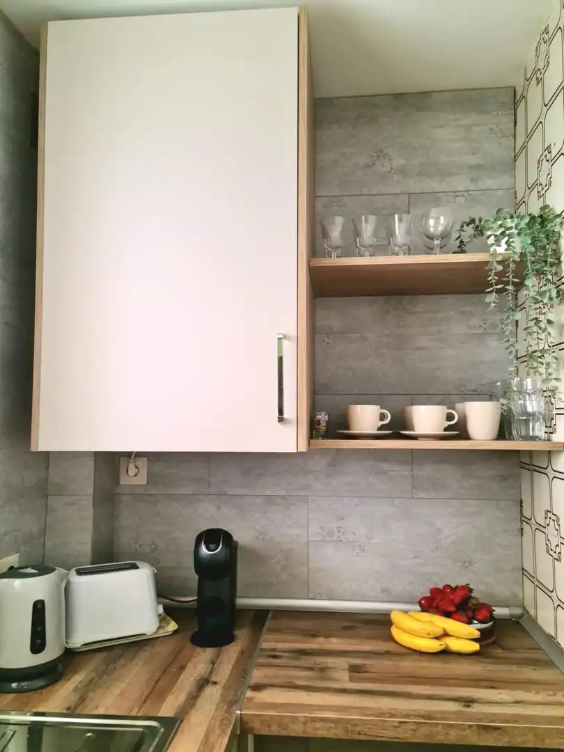Cocina de Apartamento en venta en Salou con Aire acondicionado, Amueblado y Balcón