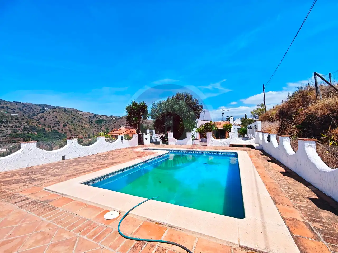 Swimming pool of Houses for sale in Viñuela  with Private garden, Terrace and Swimming Pool