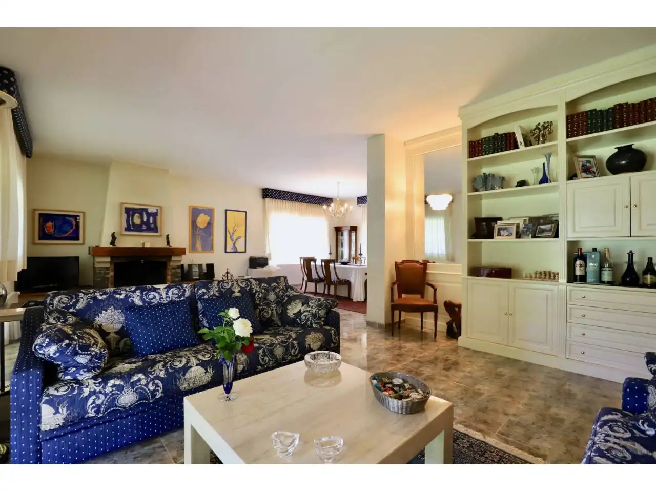 Living room of Houses for sale in Caldes de Malavella  with Heating, Private garden and Terrace