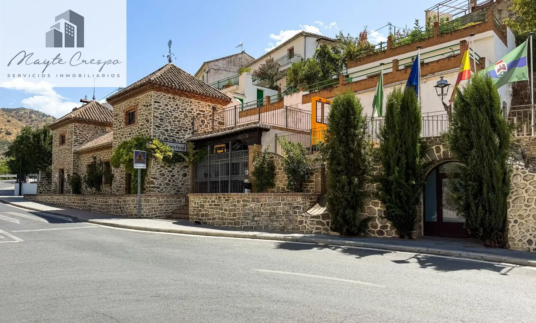 Exterior view of Houses for sale in Pinos Genil  with Heating, Private garden and Terrace