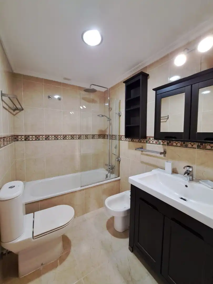 Bathroom of Flat for rent in Algeciras  with Air Conditioner, Furnished and Pets allowed