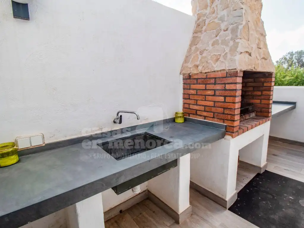 Terrassa de Casa o xalet en venda en Es Mercadal amb Aire condicionat, Jardí privat i Terrassa