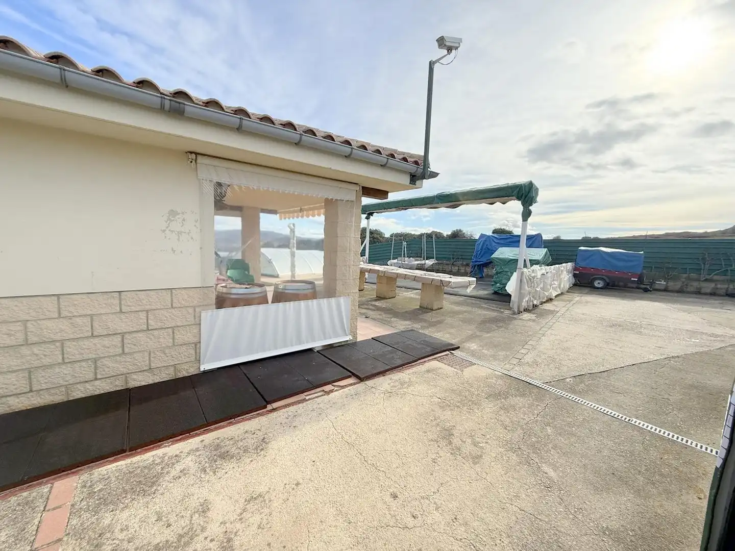 Terraza de Finca rústica en venta en Ayegui / Aiegi con Jardín privado