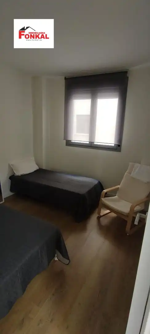 Bedroom of Flat for sale in Jerez de la Frontera  with Air Conditioner, Terrace and Furnished
