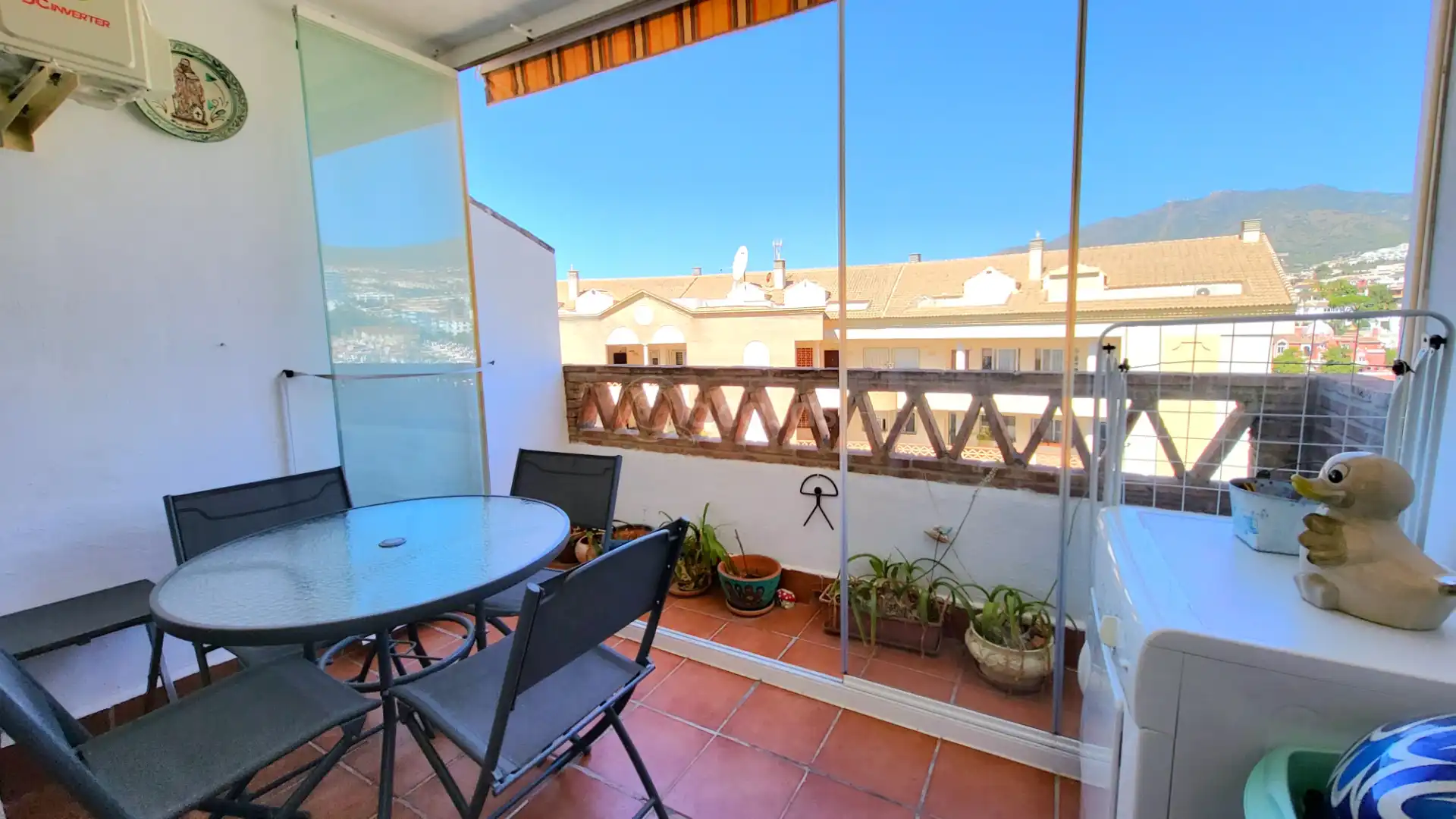 Terrace of Flat for sale in Benalmádena  with Air Conditioner, Heating and Terrace
