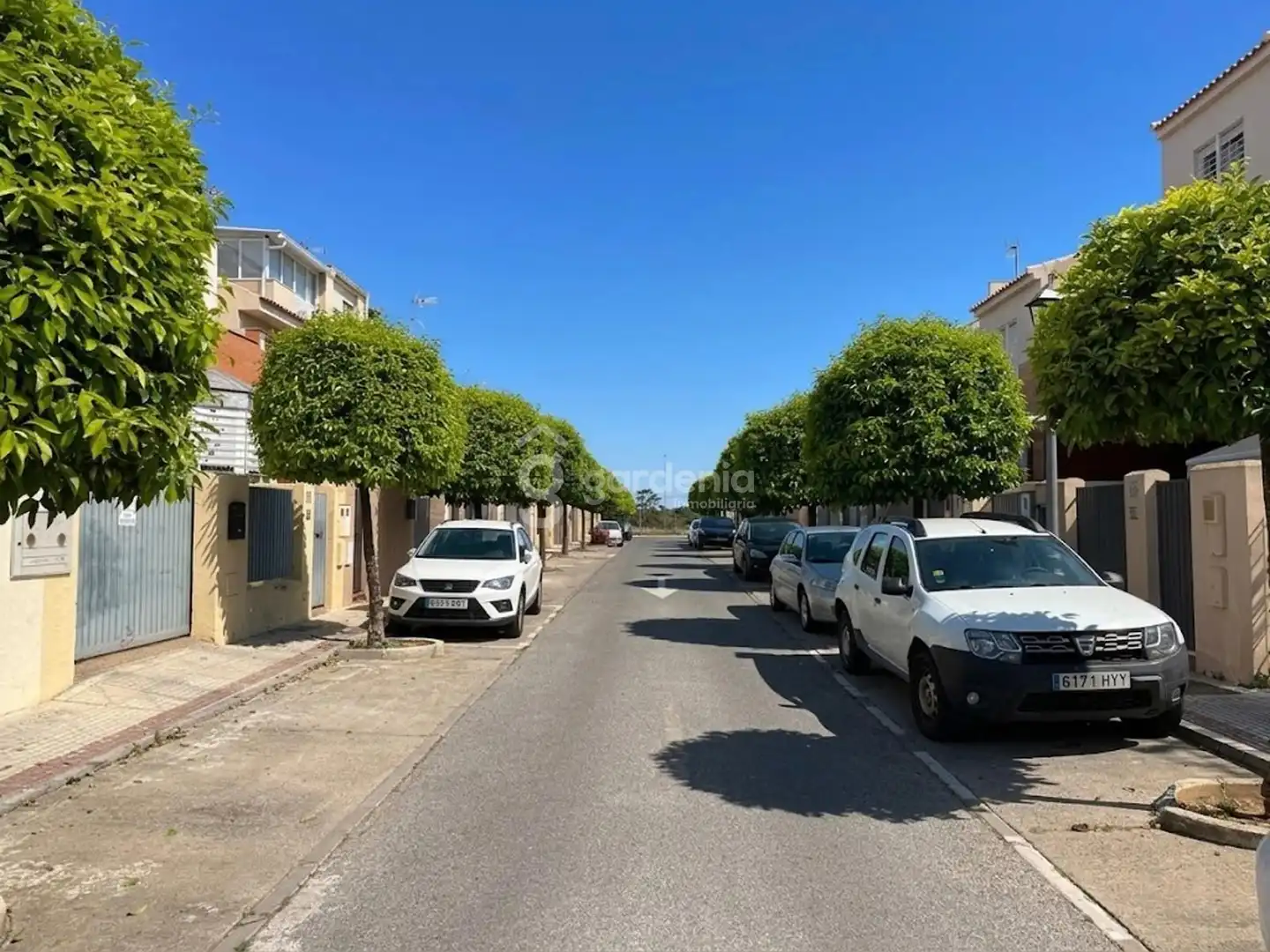 Vista exterior de Casa adosada en venta en Castilleja de la Cuesta con Aire acondicionado y Terraza