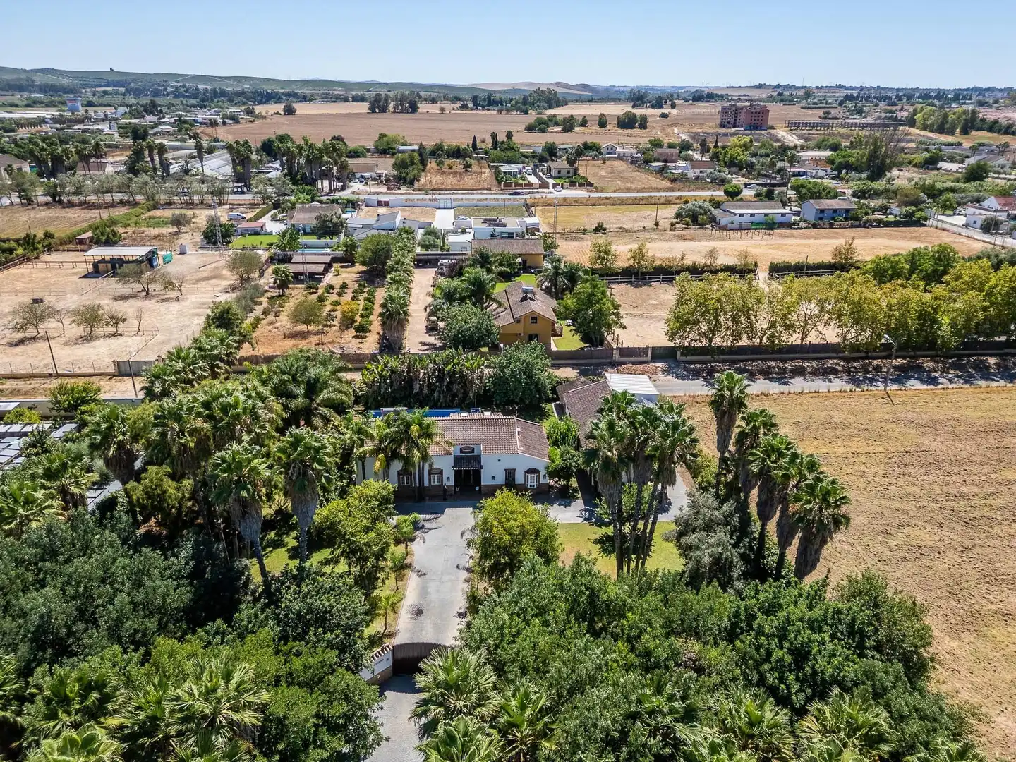 Exterior view of Houses for sale in Jerez de la Frontera  with Air Conditioner, Private garden and Terrace