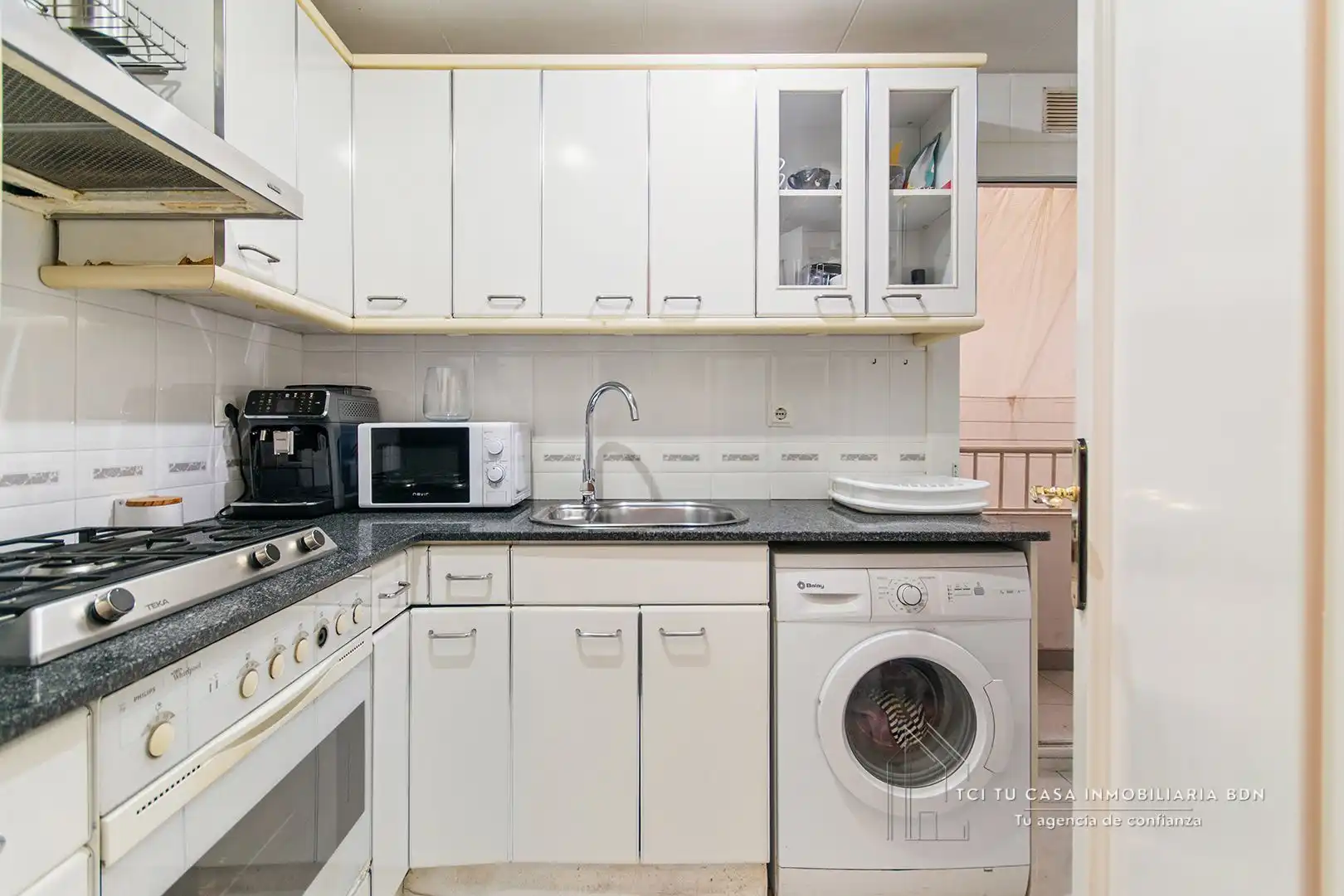 Cocina de Piso en venta en Badalona con Amueblado