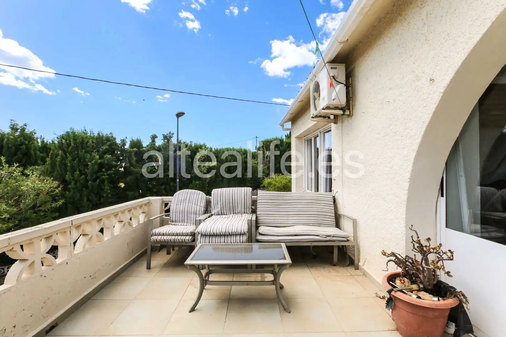 Terraza de Casa o chalet en venta en La Nucia con Aire acondicionado, Jardín privado y Terraza