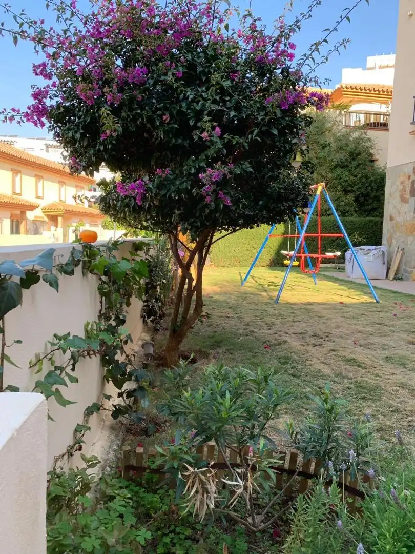 Jardí de Casa o xalet de lloguer en Mijas amb Aire condicionat, Calefacció i Jardí privat