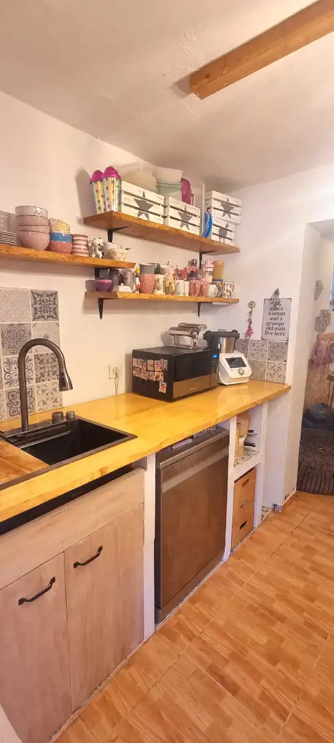 Cocina de Finca rústica en venta en Vinaròs con Aire acondicionado, Jardín privado y Terraza