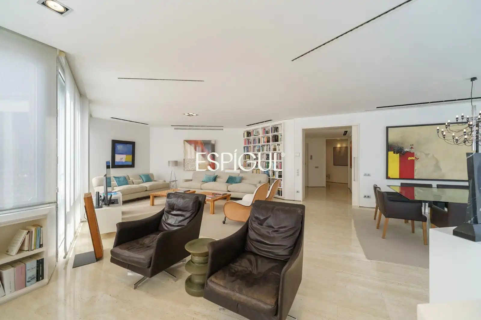 Sala de estar de Piso en venta en  Barcelona Capital con Aire acondicionado, Calefacción y Trastero